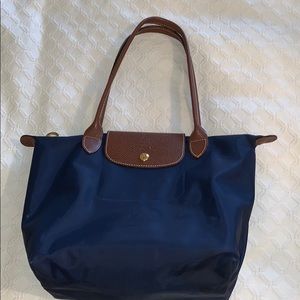 Longchamp small navy purse